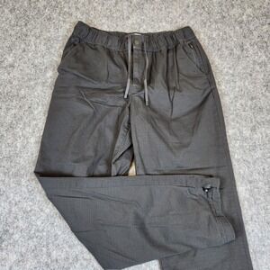 L.L. Bean Explorer Ripstop Pants Women M Gray Outdoor Drawstring Zip Pocket